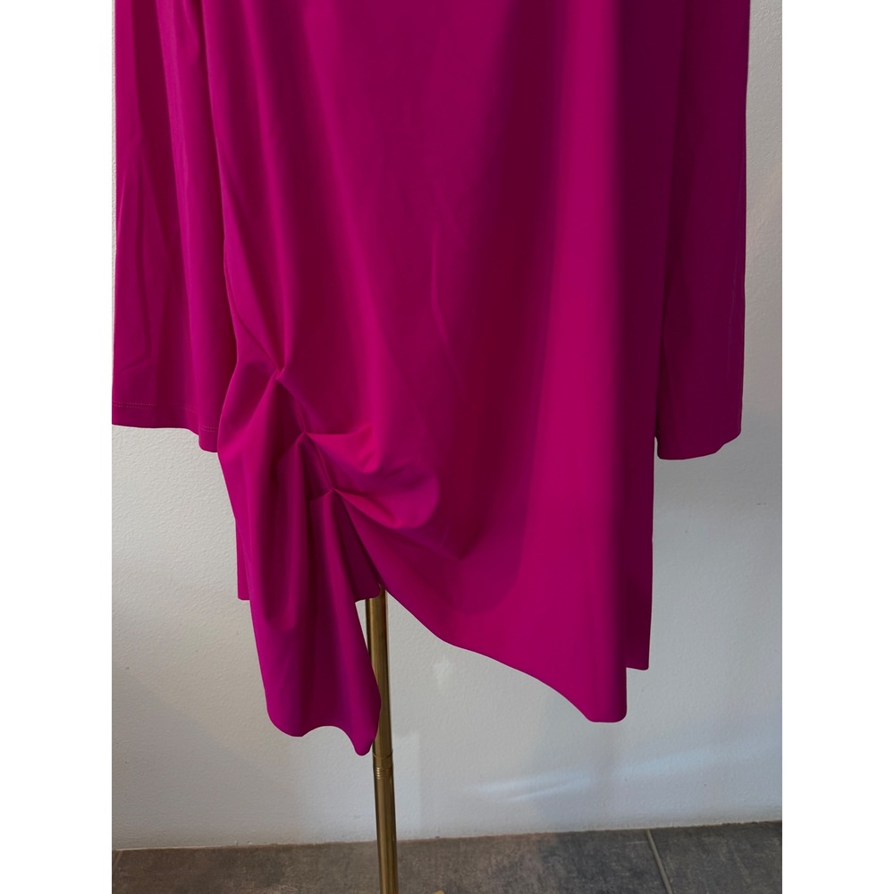 NEW Porto San Francisco Reverie Top Pink Asymmetric Avant Garde Minimalist Sz 4 - Picture 4 of 14